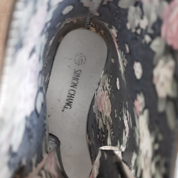 Simon Chang rain boots flowers floral rubber - Picture 7 of 9